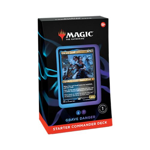 MTG - Starter Commander Deck – Grave Danger (Azul y Negro)